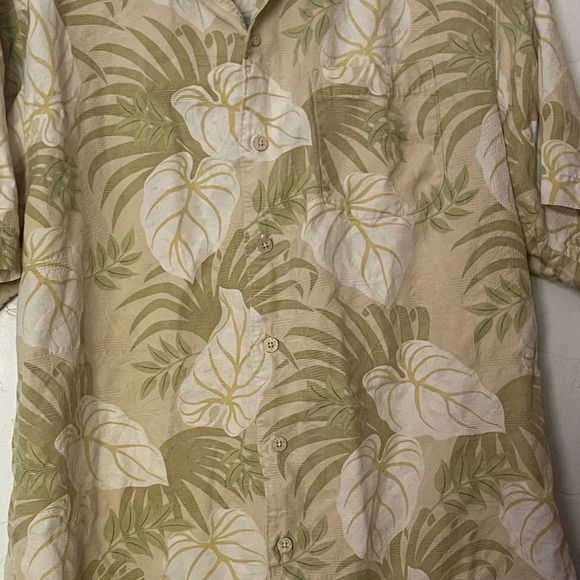 TOMMY BAHAMA SILK SHIRT‎ SIZE MEDIUM - Picture 5 of 10